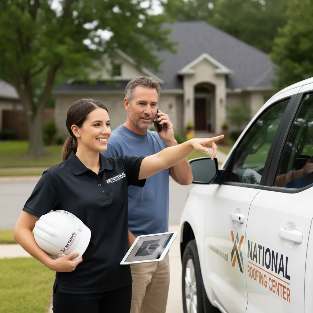 National Roofing Center customer support in Tanner
